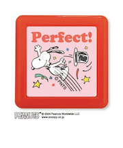 こどものかお　Nスヌーピー浸透印スタンプ　2218－006　Perfect！