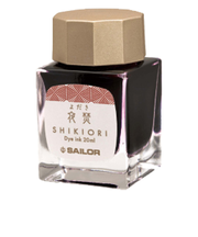 セーラー万年筆(SAILOR) SHIKIORI-四季織-月夜の水面 万年筆用ボトルインク 13-1008-218 夜焚 20mL