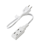 エレコム（ELECOM）　モバイル電源タップ　M303WH　ホワイト