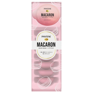 Pantene　マカロンヘアマスク洗い流すトリートメント色つやリッチ12×8mL　12mL