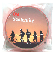 3M　スコッチライト　蛍光反射テープ　10mm×2m　レッドオレンジ　1174