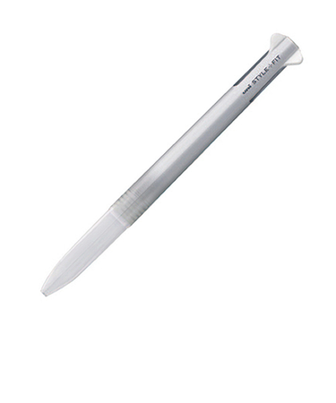 三菱鉛筆　スタイルフィット　3色ホルダー　シルバー