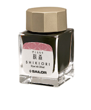 セーラー万年筆（SAILOR）　SHIKIORI－四季織－十六夜の夢　万年筆用ボトルインク　13－1008－212　桜森　20mL