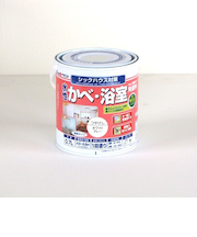 アトム　無臭かべ浴室用塗料　ホワイトグレー　0.7L