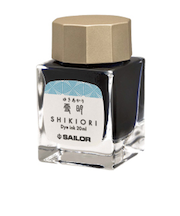 セーラー万年筆（SAILOR）　SHIKIORI－四季織－十六夜の夢　万年筆用ボトルインク　13－1008－210　雪明　20mL