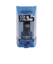 M.モゥブレィ（M.MOWBRAY）　レザーマニキュア＋　10mL　ダークブラウン
