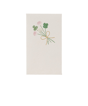 マルアイ　お花のぽち袋　クローバー　ノ－ハナ300C　3枚入