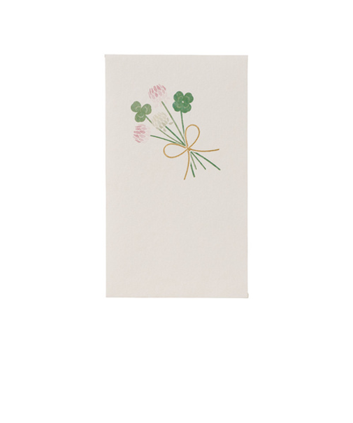 マルアイ　お花のぽち袋　クローバー　ノ－ハナ300C　3枚入