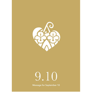 草紙堂　花結びメッセージカード　9月10日