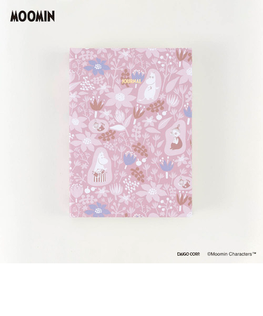 ダイゴー　イージージャーナル　B7　ムーミン　R2362　ピンク