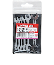 SK11　ミニスパナセット6本組　MS－510
