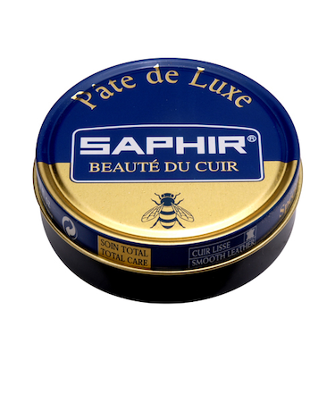 サフィール　ビーズワックスポリッシュ　ブラック