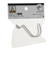 八幡ねじ　有孔ダブルJフック　25P