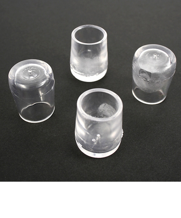 ツチノ　脚キャップ　パイプ用　クリアー　24mm　4個入