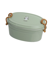 サブヒロモリ　ムームーフレンズ　オーバルタイトランチ2段　610mL　PCA4049－31　だいふくぱんだ