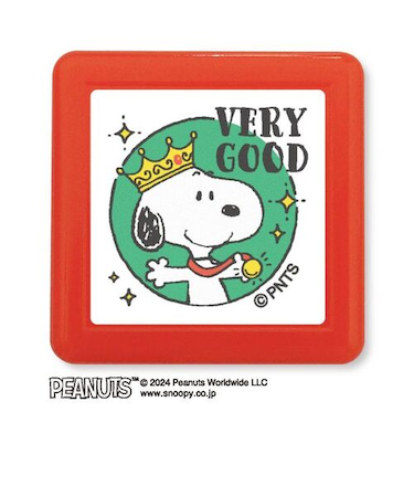 こどものかお　Nスヌーピー浸透印スタンプ　2218－007　VERY　GOOD
