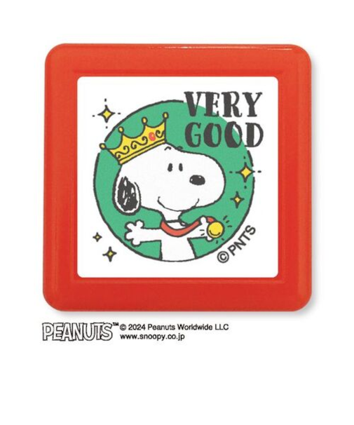 こどものかお　Nスヌーピー浸透印スタンプ　2218－007　VERY　GOOD