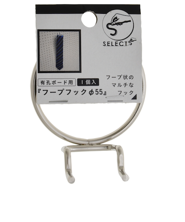 八幡ねじ（YAHATA）　有孔フープフック　25P　パイ55