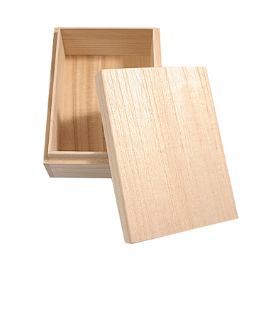 箱義桐箱店　桐箱　ハガキ