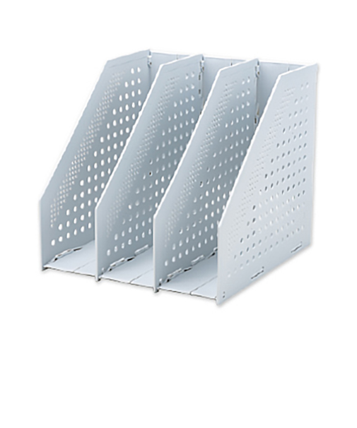 セキセイ　セリオ（SERIO）　のび～るボックス　A4　SRO－1143　ホワイトグレー