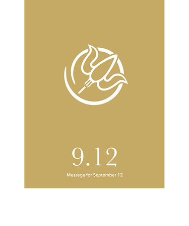 草紙堂　花結びメッセージカード　9月12日