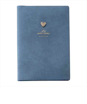 【2025年12月始まり】　マークス（MARK'S）　ジュエリーストーン　A6変型　ウィークリーレフト　26WDR-AHF01-BL　ブルー　月曜始まり