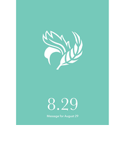 草紙堂 花結びメッセージカード 8月29日