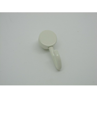 ヤマシン　レール用後付スライドフック　壁付用　アイボリー