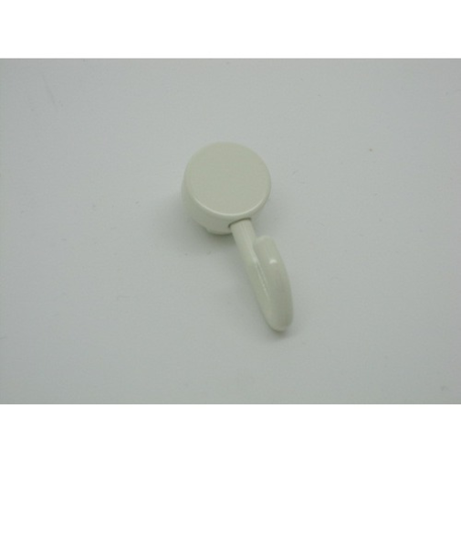 ヤマシン　レール用後付スライドフック　壁付用　アイボリー