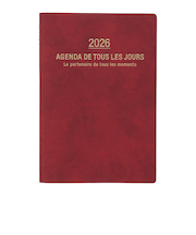【2025年10月始まり】 マークス(MARK'S) グラン ド パリ B6変型 ウィークリーバーチカル 26ADR-CV05-BD ボルドー 月曜始まり