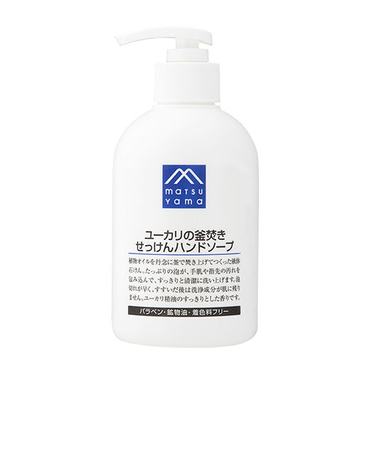 松山油脂　Mマーク　ユーカリの釜焚きせっけんハンドソープ　300mL
