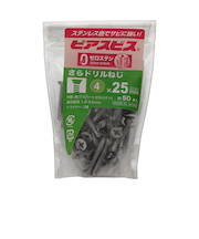 ピアス　ゼロステンレスピアスさら　4×25