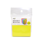 PITTA　好きな色から使えるふせん　75×75mm　強粘着