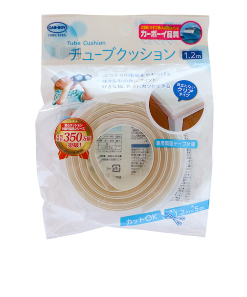 カーボーイ（CAR-BOY）　チューブクッション　クリア　1.2m