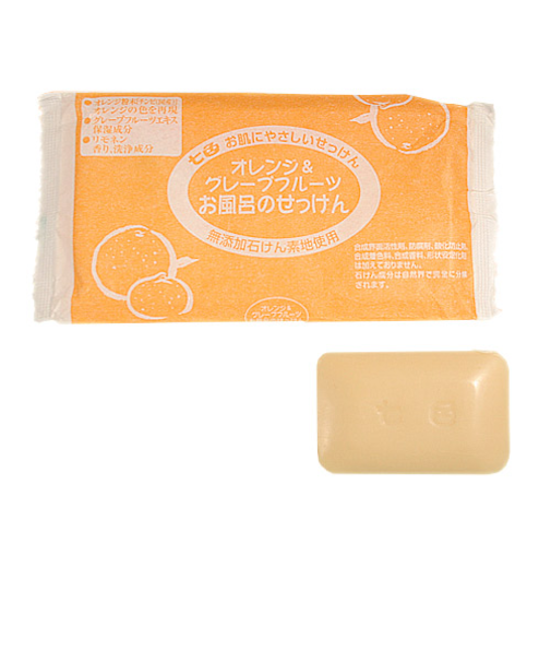 まるは油脂　お風呂のせっけん　オレンジ＆グレープフルーツ　3P