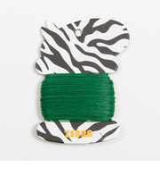 クラフト社 ZEBRA ロウビキナイロン糸 045 グリーン Φ0.45mm×30m