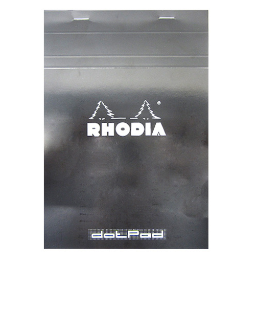 ロディア（RHODIA）　ドットパッド　No.16　ブラック　14.8×21cm　cf16559