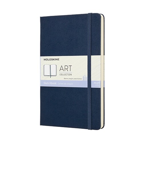 モレスキン（MOLESKINE）　アートコレクション　スケッチブック　ラージサイズ　ARTQP063B20　サファイアブルー