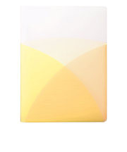 プラス(PLUS) Pasty 2穴ワンタッチスライドファイル レモンイエロー