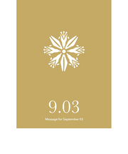 草紙堂　花結びメッセージカード　9月3日