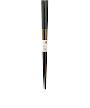 カワイ 箸 契り 23cm 黒