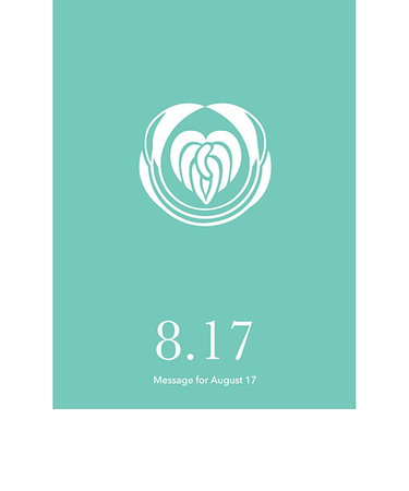 草紙堂　花結びメッセージカード　8月17日