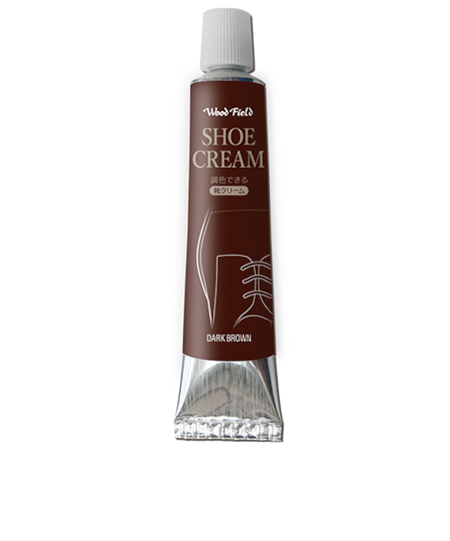 WoodField　調色できる靴クリーム　ダークブラウン　15g