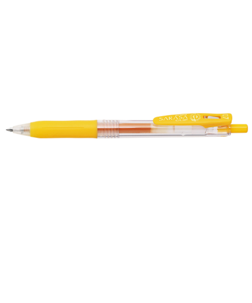 ゼブラ（ZEBRA）　サラサクリップ　0.7mm　ＪＪＢ15-Y　黄