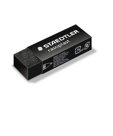 ステッドラー（STAEDTLER）　ラゾプラスト　ブラック字消し　M