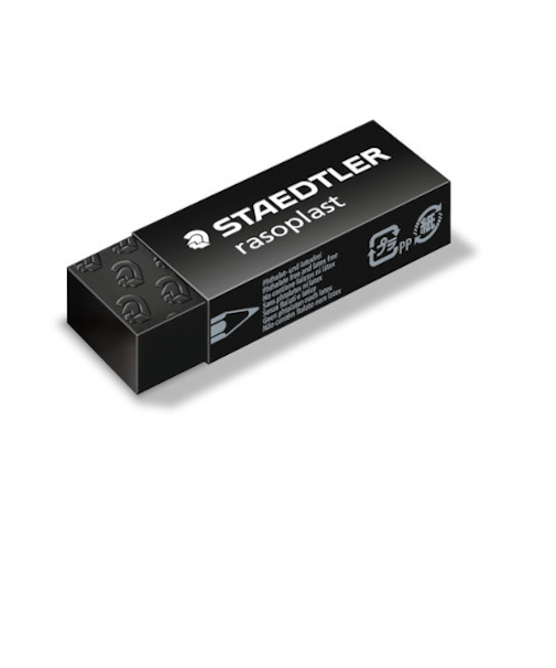 ステッドラー（STAEDTLER）　ラゾプラスト　ブラック字消し　M