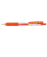 ゼブラ（ZEBRA）　サラサクリップ　0.7mm　ＪＪＢ15-ROR　レッドオレンジ