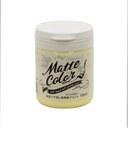 アサヒペン　水性　多用途ペイント　マットカラー　イエロークリーム　180mL