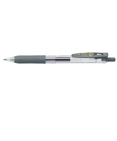 ゼブラ（ZEBRA）　サラサクリップ　0.7mm　ＪＪＢ15-GR　グレー