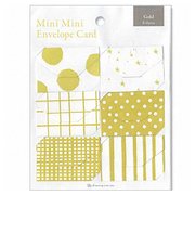 グリーティングライフ　ミニミニエンベロープカード　AT－6　ゴールド